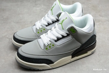 AIR - RETRO JORDAN 3 CHLOROPHYLL 1119